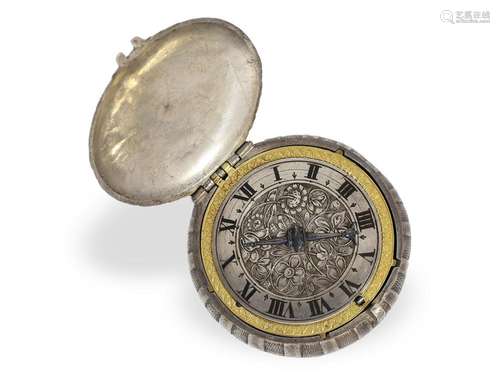 Rarity: early round pendant watch with lid, Claude Pelletier...