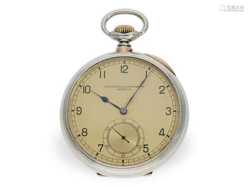 Extremely fine Geneva deck chronometer, Vacheron & Const...