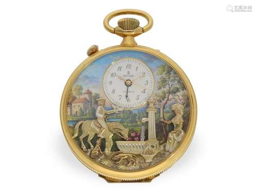 Reuge musical watch with automaton, No.1274, with original b...