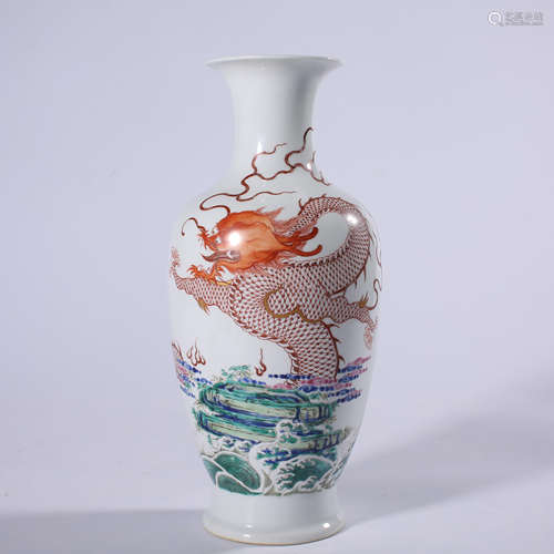 Pastel Guanyin bottle