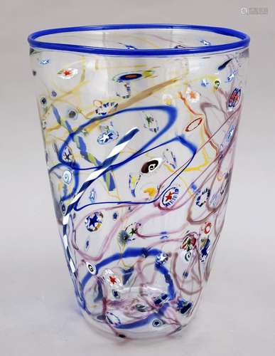 Large vase, probably Italy, 20th c.,