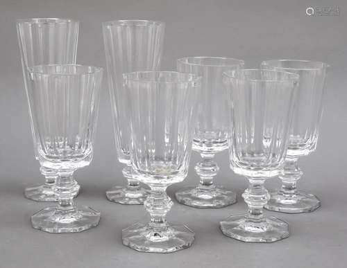 Set of seven goblets, 2nd half of 20t