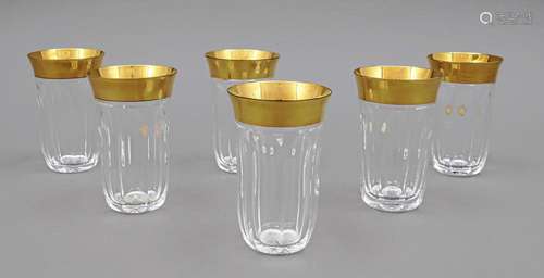 Six water glasses, Josephinenhütte, S