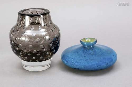 Two vases, 2nd half of 20th c., 1x Ma