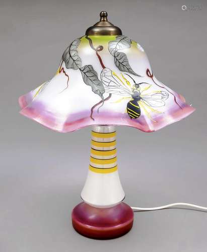 Table lamp, end of 20th c., Eisch, Fr