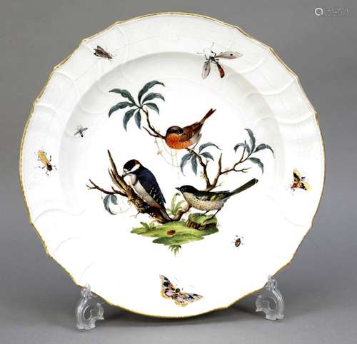 Round bowl, KPM Berlin, 19th century,