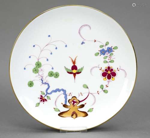 Wall plate, Meissen, mark 1924-1934,