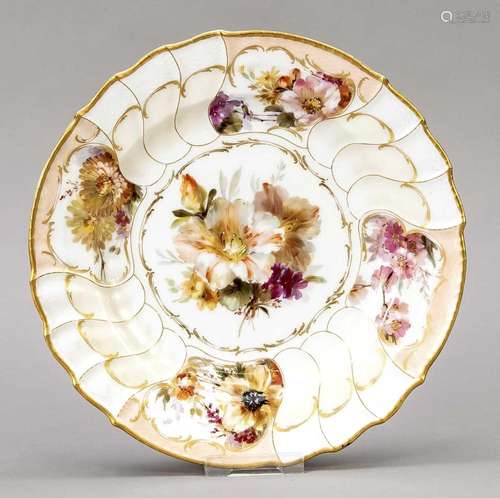 Plate, KPM Berlin, about 1900, 1st ch