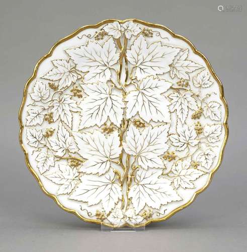 Showpiece plate, Meissen, 19th centur