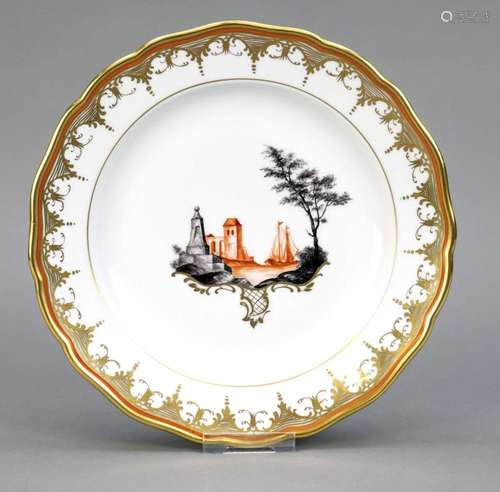 Plate, Meissen, mark after 1934, 2nd