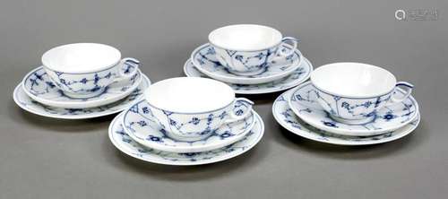 Four place settings, 13 pieces, Royal