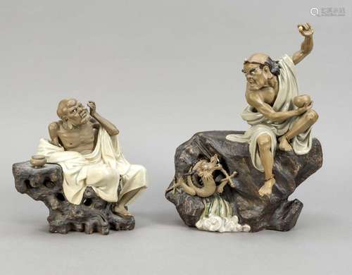 Two figures, China, end of 20th c., f