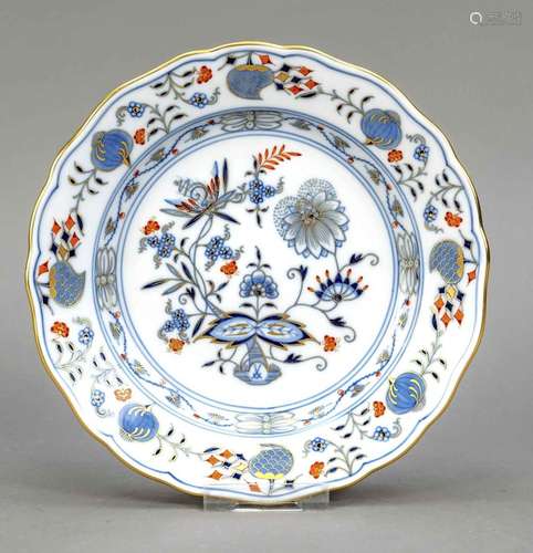 Plate, Meissen, mark 1950s, 2nd choic