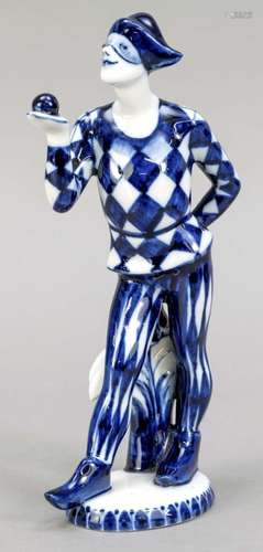 Harlequin, Gzel, Russia, 1990, Figir