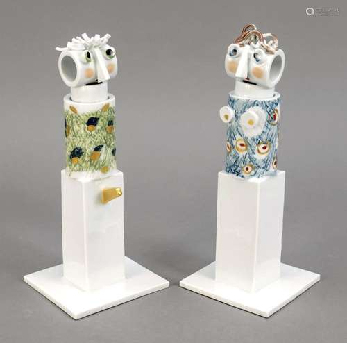 Modern pair, Meissen, c. 2001, 1st ch