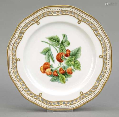 Fruit plate, Royal Copenhagen, Denmar