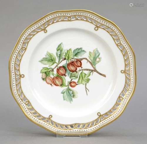 Fruit plate, Royal Copenhagen, Denmar