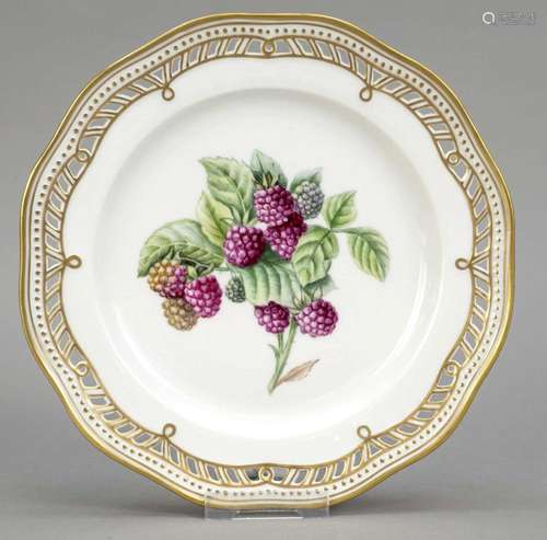 Fruit plate, Royal Copenhagen, Denmar