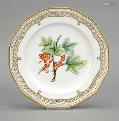 Fruit plate, Royal Copenhagen, Denmar