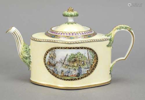 Teapot, Meissen, Marcolini mark 1784-