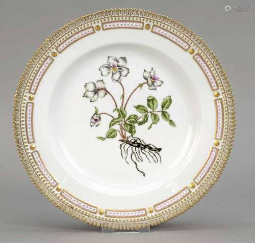 Plate, Royal Copenhagen, Denmark, mar