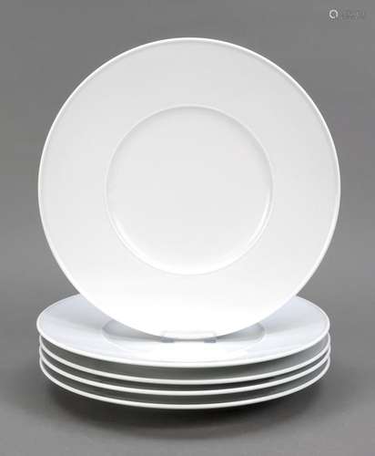 Gourmet plate, KPM Berlin, mark 1992-