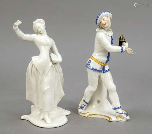 Lalage and Pierrot, Nymphenburg, 20th