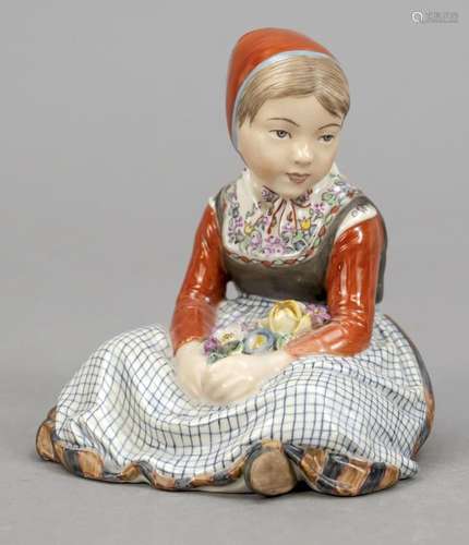 Fyn girl, Royal Copenhagen, 1958, des