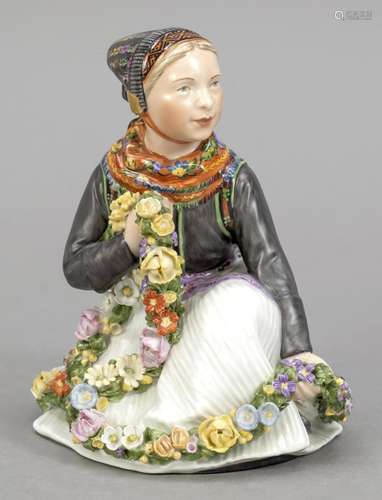 Amager girl, Royal Copenhagen, mark 1