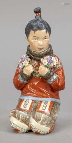 Greenland girl, Royal Copenhagen, mar