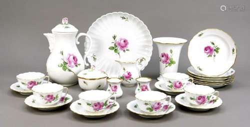 Tea/coffee service for 6 persons, 26