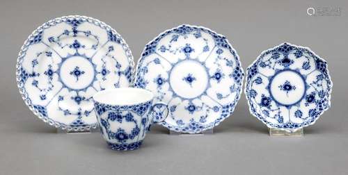 Four pieces, Royal Copenhagen, 2nd ha