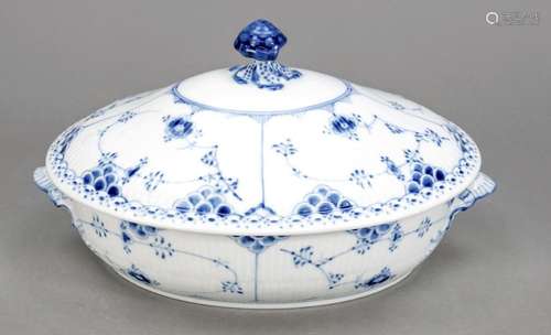 Oval lidded tureen, Royal Copenhagen,