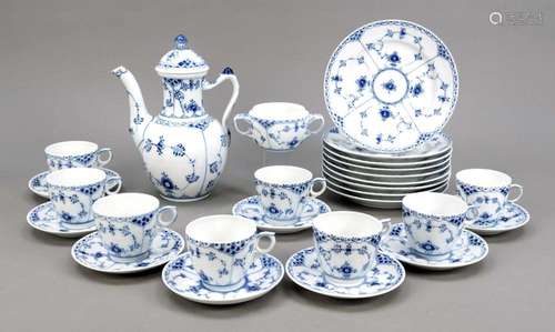 Coffee set for 8 persons, 20 pieces,