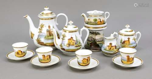 Coffee and tea set for 12 persons, 30