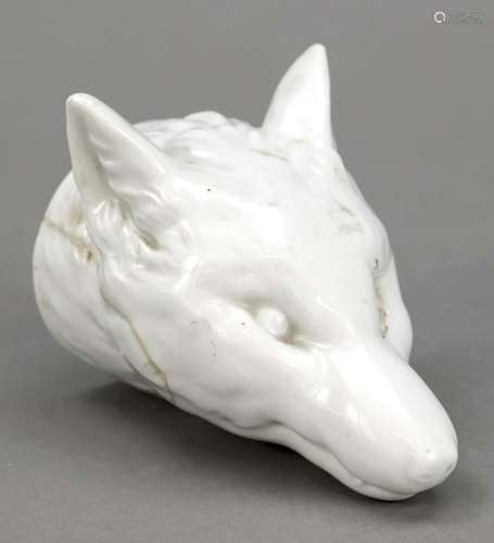 Fox head KPM Berlin, mark 1837-1844.