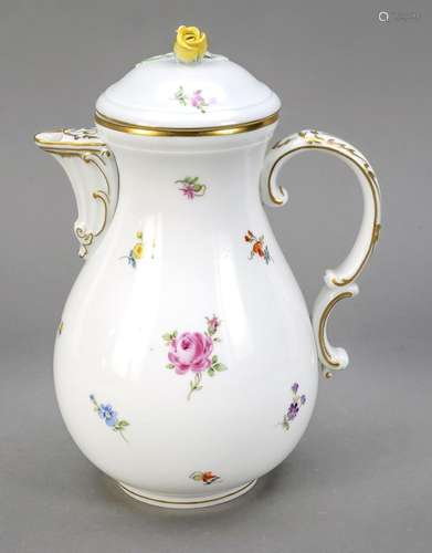 Coffee pot, Meissen, mark 1957-72, de