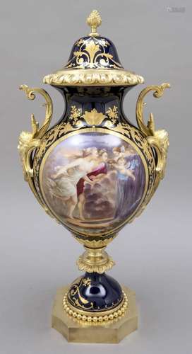 18th century Sevres style vase, jewel