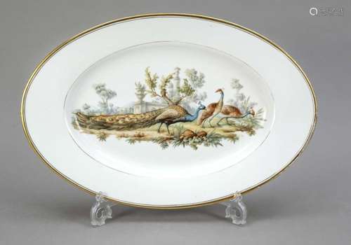 German oval platter, 20th century, pr