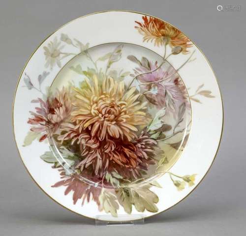 Plate, KPM Berlin, mark before 1962,