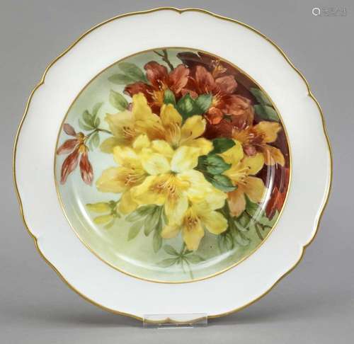 Plate, KPM Berlin, mark before 1945,