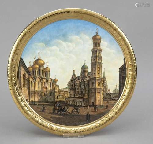 Picture plate, Russia, 20th century,