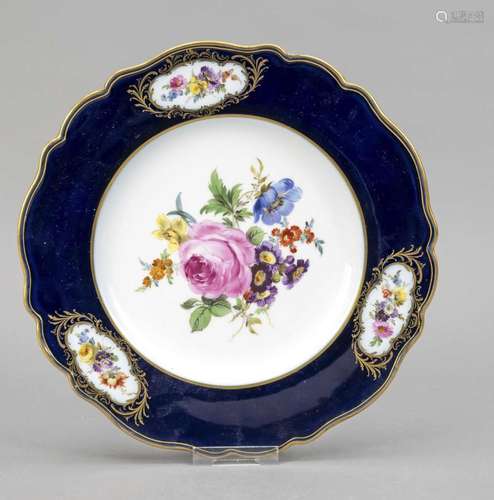 Plate, Meissen, mark Pfeifferzeit 192