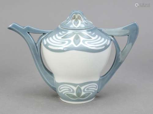 Teapot, Meissen, mark 1850-1924, 2nd