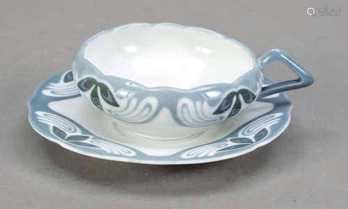 Cup with saucer, Meissen, mark 1850-1