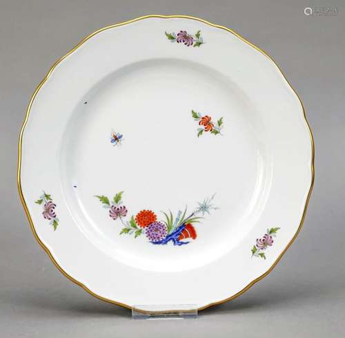 Plate, Meissen, mark after 1934, 2nd