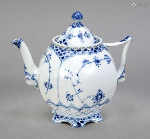 Teapot, Royal Copenhagen, 1970-90s, 1