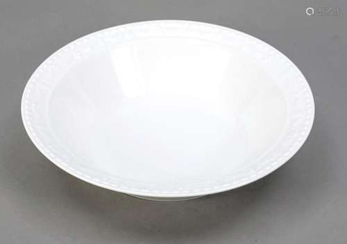 Round bowl, KPM Berlin, end of 20th c