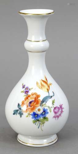 Baluster vase, Meissen, mid-20th c.,