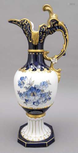 Large jug with handle, Royal Dux, Boh